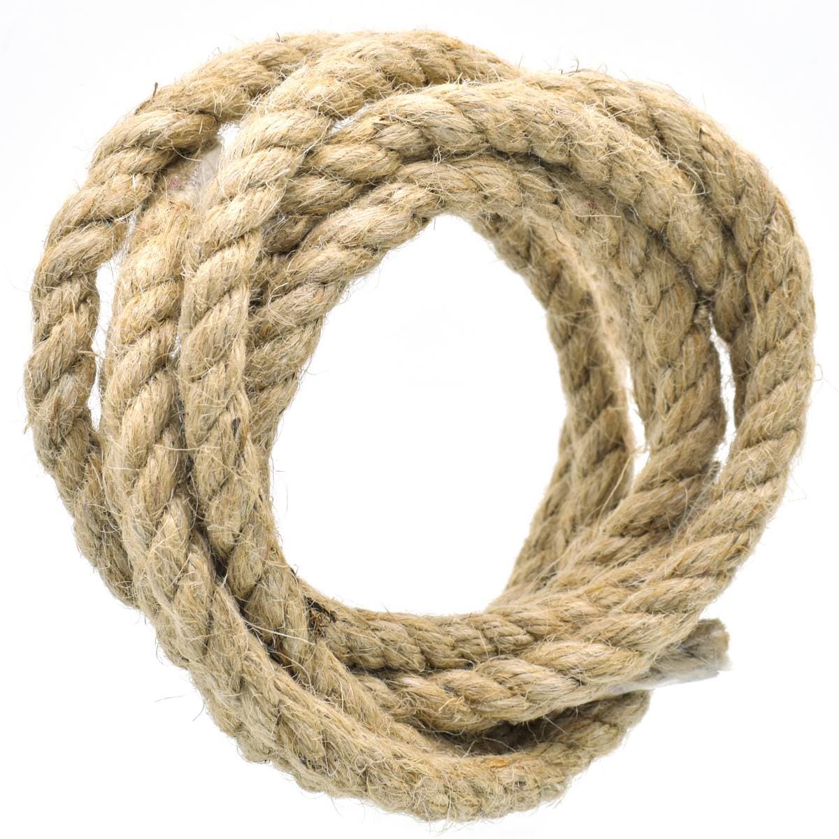 Jute Rope 10mm - Natural, Ribbons And Trims