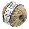 jags-mumbai Jute Natural Jute Thread - 3 Ply, 25Gms (Approx.) - 20M Length (Contain 1 Unit2)