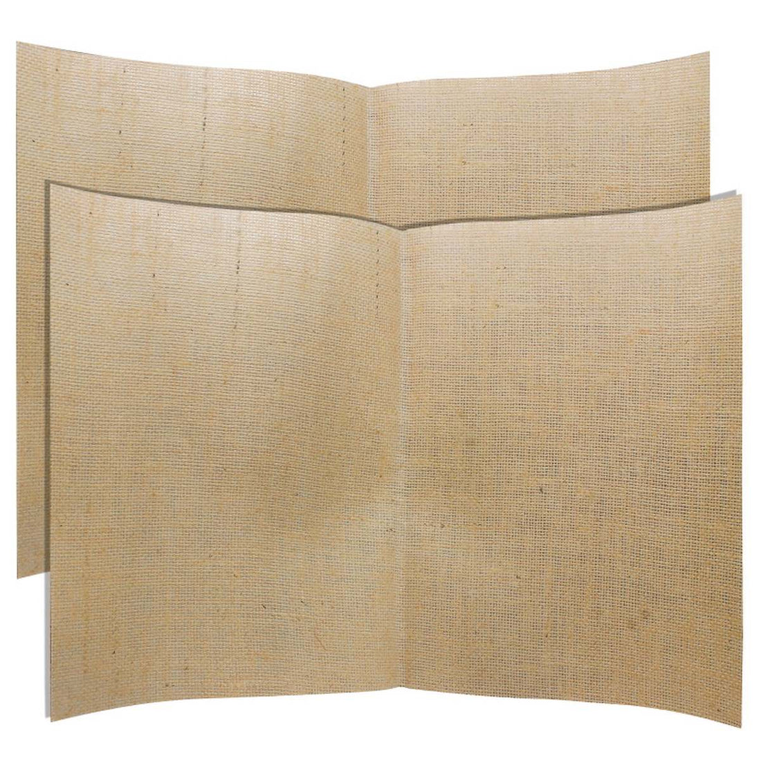 jags-mumbai Jute Ropes & Sheets Lustrous Jute: A3 Laminated Jute Sheet 2Pcs