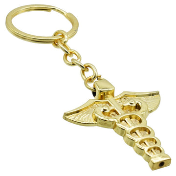 Key Chain Dr Logo Gold Colour