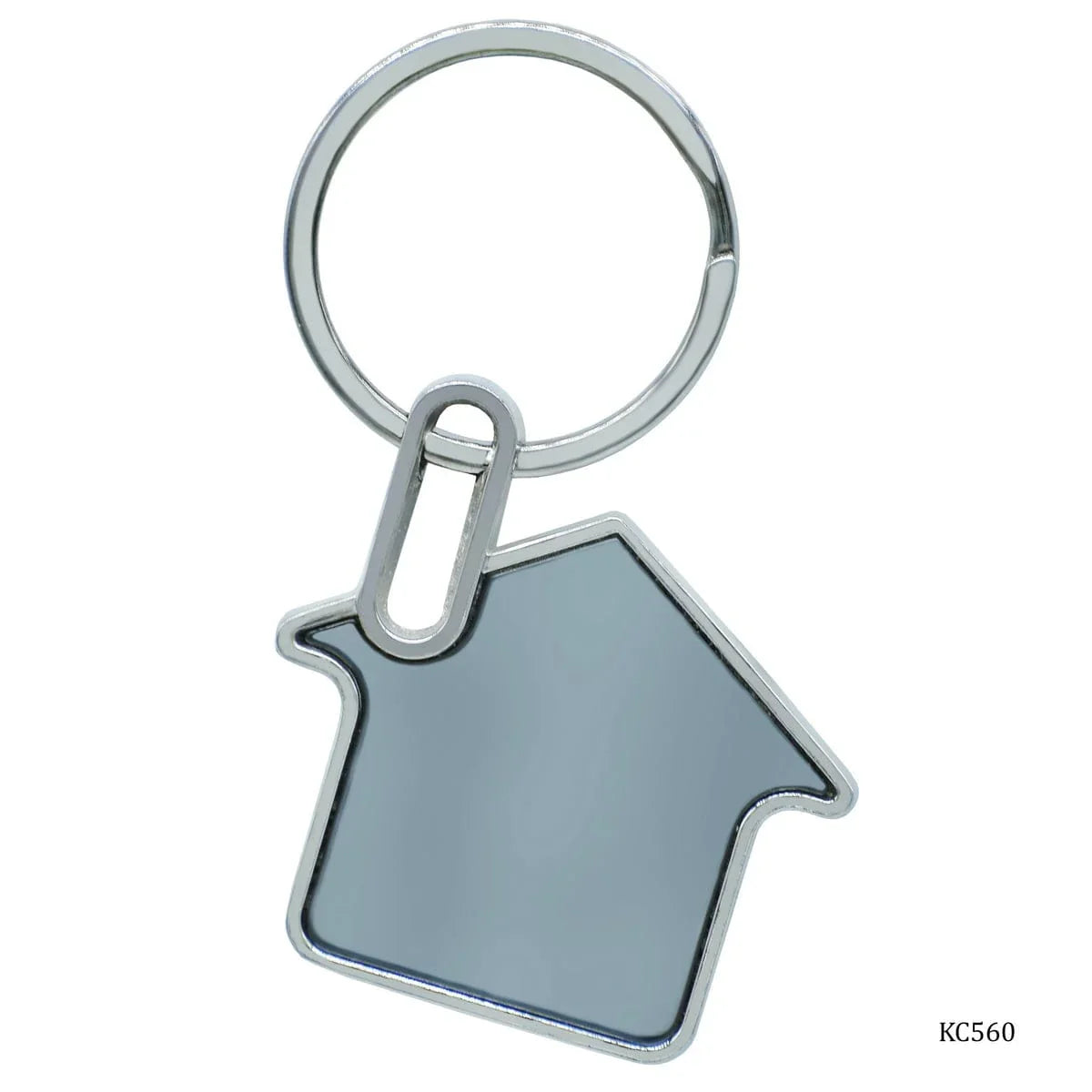 Key Chain Plain House Black