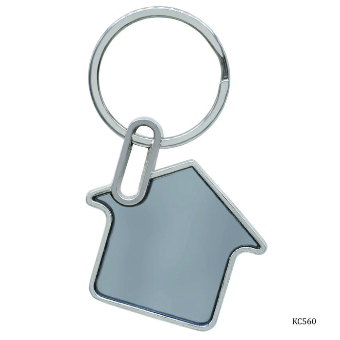 Key Chain Plain House Black
