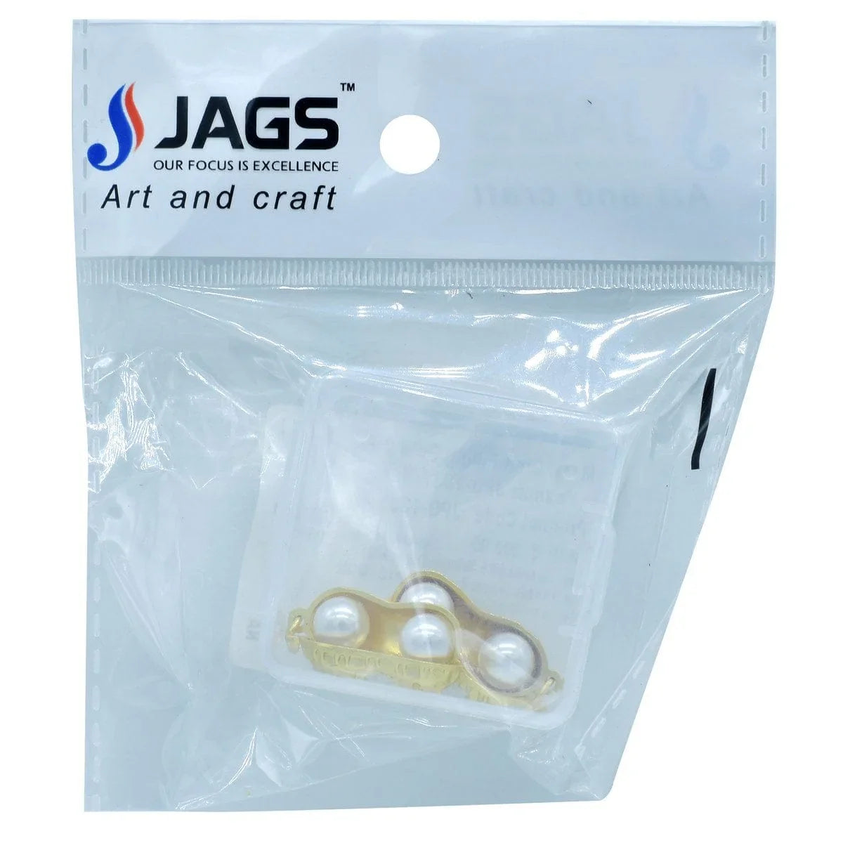 jags-mumbai Kids Books Metal Craft Fitting Gold Peanut Set