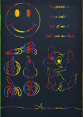 jags-mumbai Kids Books Rainbow scratch art book