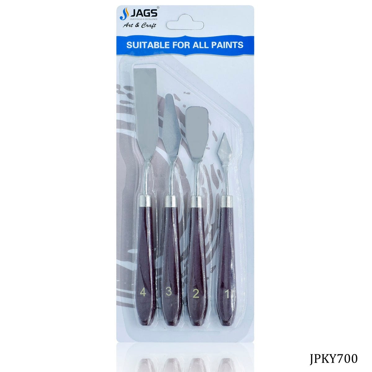 jags-mumbai Knife & Cutter Jags Painting Knife 4pcs