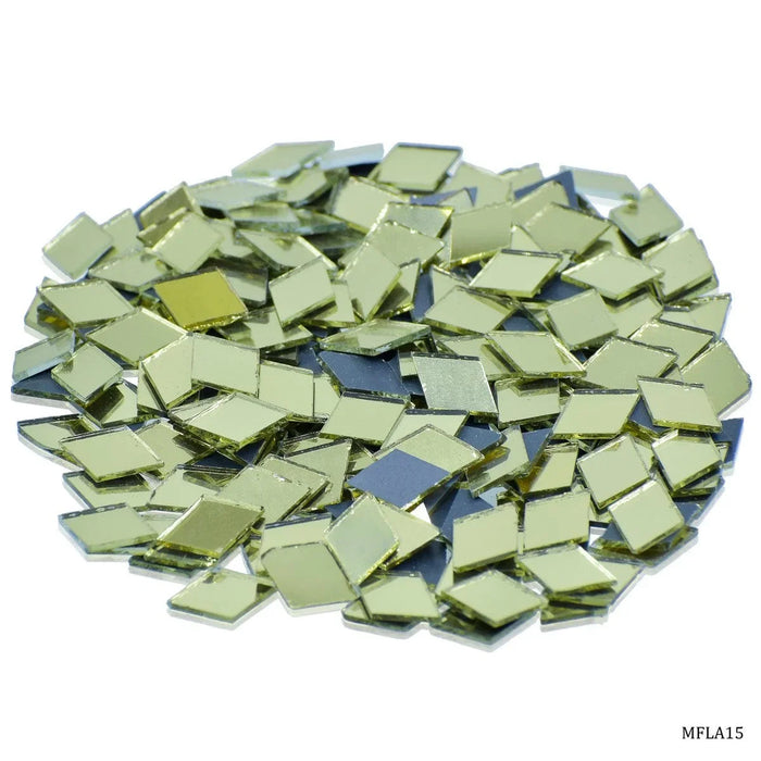 Mirror For Lippan Art Gold 50G Rhombus Shape Big MFLA15