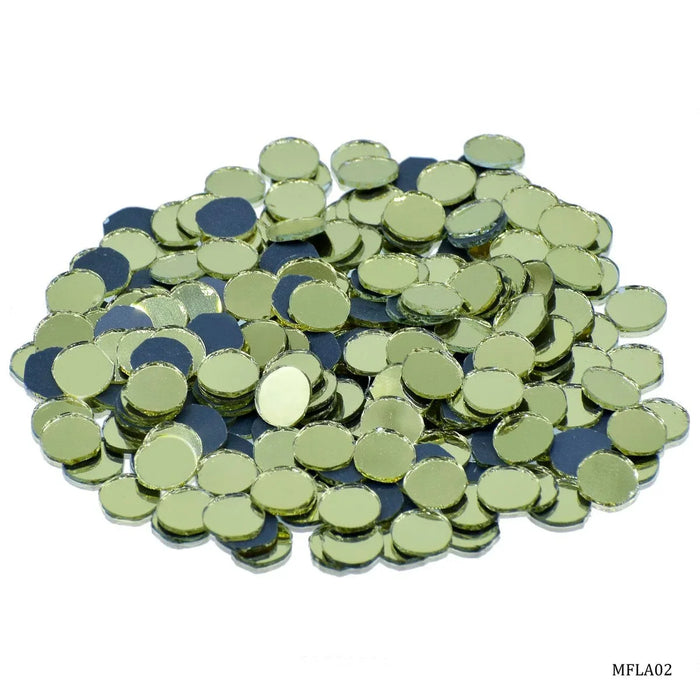 Mirror For Lippan Art Gold 50G Round Medium MFLA02