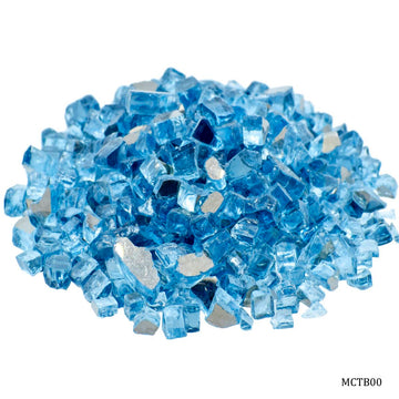 Mirror Crushed Tanzanite Blue 200Gsm MCTB00