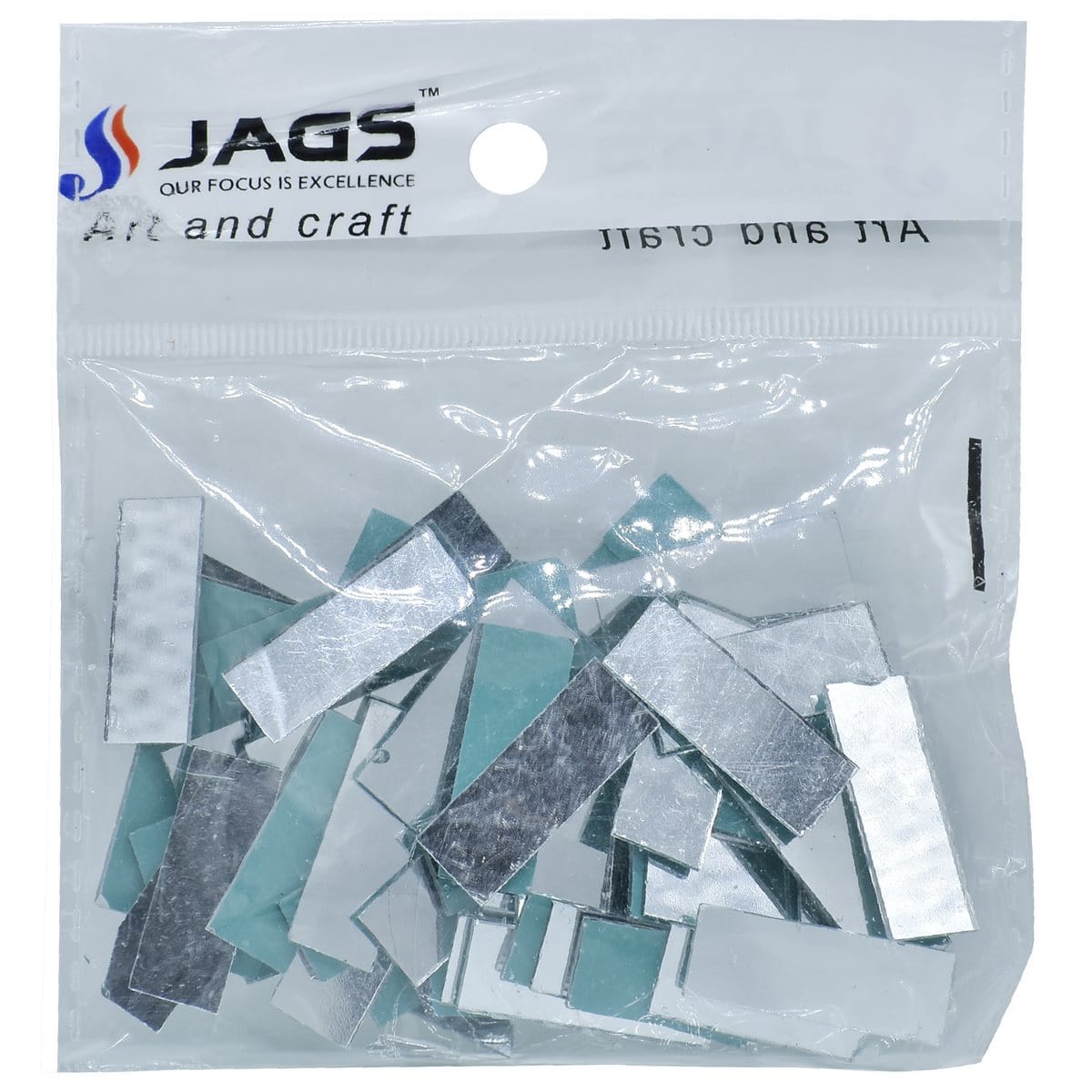 jags-mumbai Lippan Small Glass mirrors for Picchwai Craft & Lippan Craft- Approximately 25 Grams