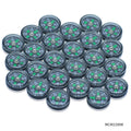 jags-mumbai Magnet Sheet & Buttons Magnetic Compass Mini 22MM Set Of 25 Pics