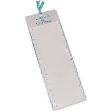 Magnifier Sheet Book Mark With Ruller RMS