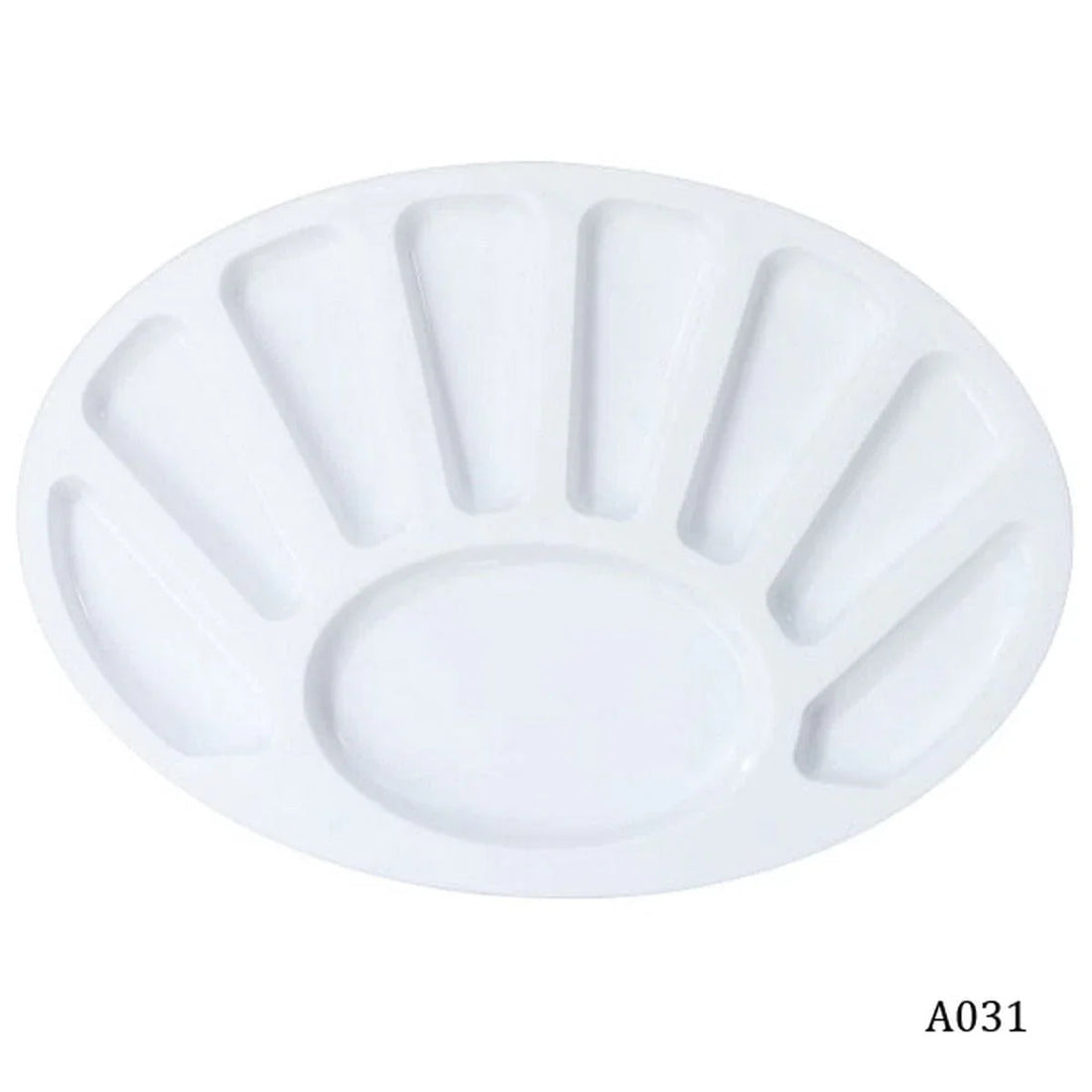 (Buy 1 Get 1 Free) Colour Mixing Plate Rectangle Box (Compartment Style) – Open Dish