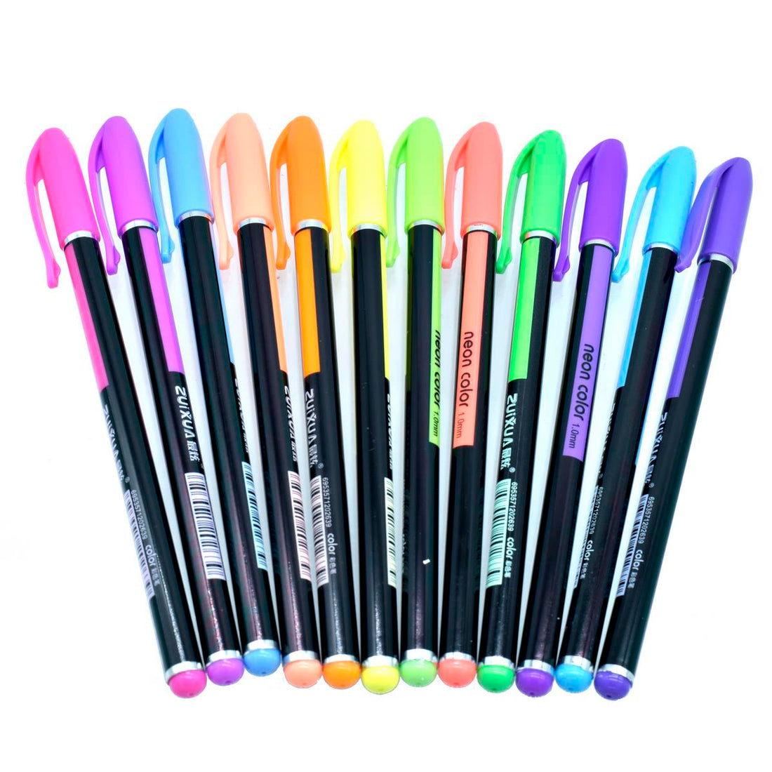 jags-mumbai Mandala & Art Pens Glitter Pen Neon Color 1.0MM 24Pcs Set HG6107-24