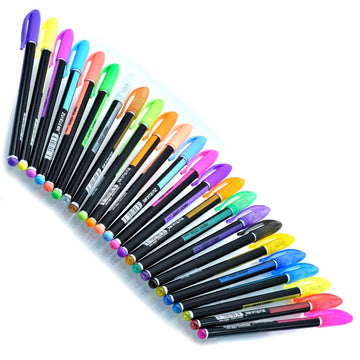 Glitter Pen Neon Color 1.0MM 48Pcs Set HG6107-48