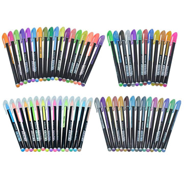 Glitter Pen Neon Color 1.0MM 60Pcs Set HG6107-60
