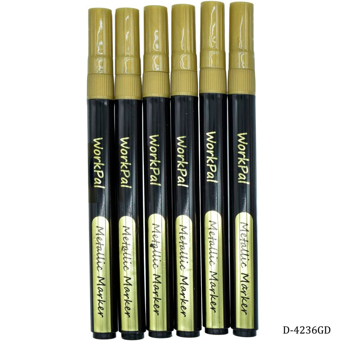 jags-mumbai Marker Metallic Marker Pen Gold Workpal | Add Some Shine to Your Art and Craft Projects D-4236GD