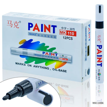 jags-mumbai Marker Pens And More Acrylic Painter Marker Black MK110BK