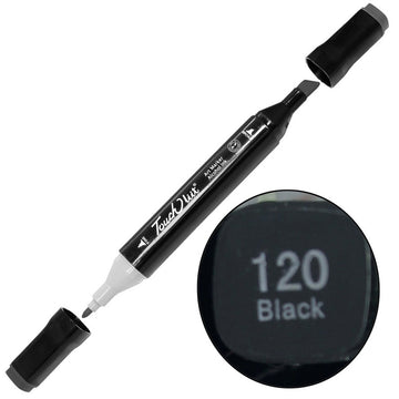 jags-mumbai Marker Touch Marker 2in1 Pen 120 Black TM-120