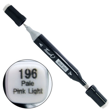 jags-mumbai Marker Touch Marker 2in1 Pen 196 Pale Pink Light TM-196