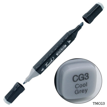 jags-mumbai Marker Touch Marker 2in1 Pen CG3 Cool Grey TM-CG3