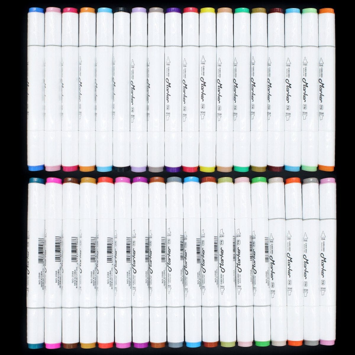 jags-mumbai Marker Touch Marker 2in1 Pen Set With Box 36pcs
