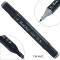 jags-mumbai Marker Touch Marker 2in1 Pen WG2 Warm Grey TM-WG2