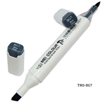 Touch Marker Soft 2in1 Pen Blue Grey TMS-BG7