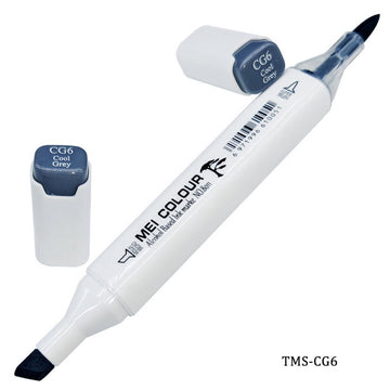 Touch Marker Soft 2in1 Pen Cool Grey TMS-CG6