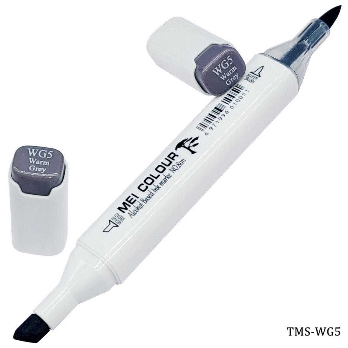 jags-mumbai Marker touch marker soft 2in1 pen warm grey