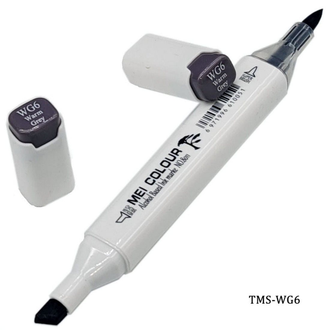 jags-mumbai Marker Touch Marker Soft 2in1 Pen Warm Grey