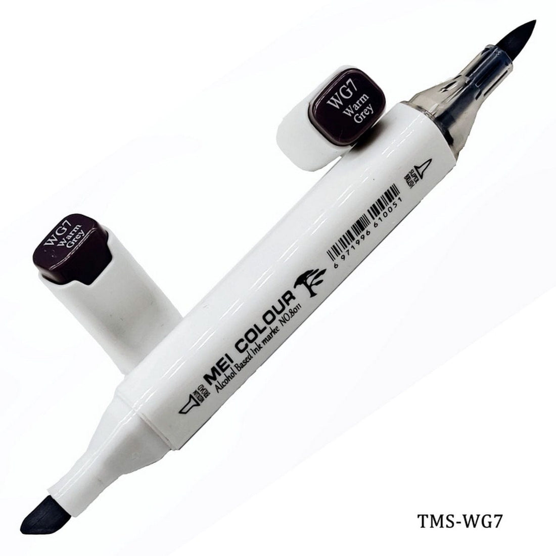 jags-mumbai Marker Touch Marker Soft 2in1 Pen Warm Grey