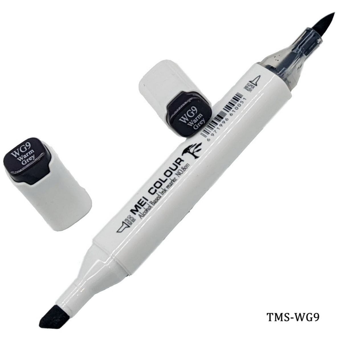 jags-mumbai Marker Touch Marker Soft 2in1 Pen Warm Grey