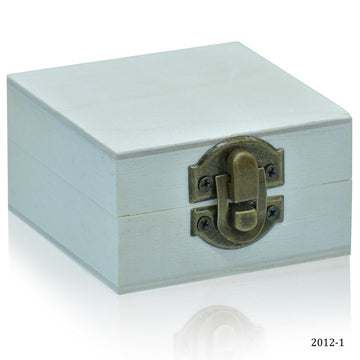 MDF | Wooden Box | Small | Square Shape (2.75X1.75 Inch)