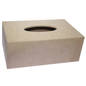 MDF Wooden Tissue Box 10x5.5x3.5 inch WDTBOX