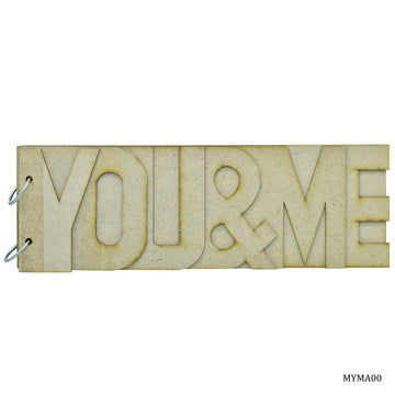 MDF Album You & Me 4inch