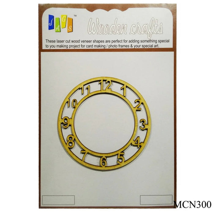 MDF Clock Number 3inch
