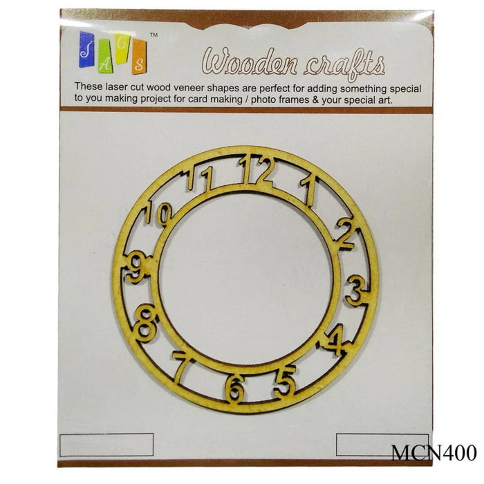 MDF Clock Number 4inch