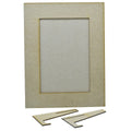 jags-mumbai MDF MDF DIY Painting Photo Frame Kit 4X6 With Stand