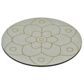 jags-mumbai MDF MDF DIY Painting Plate Kit Round Rangoli 8 Inch