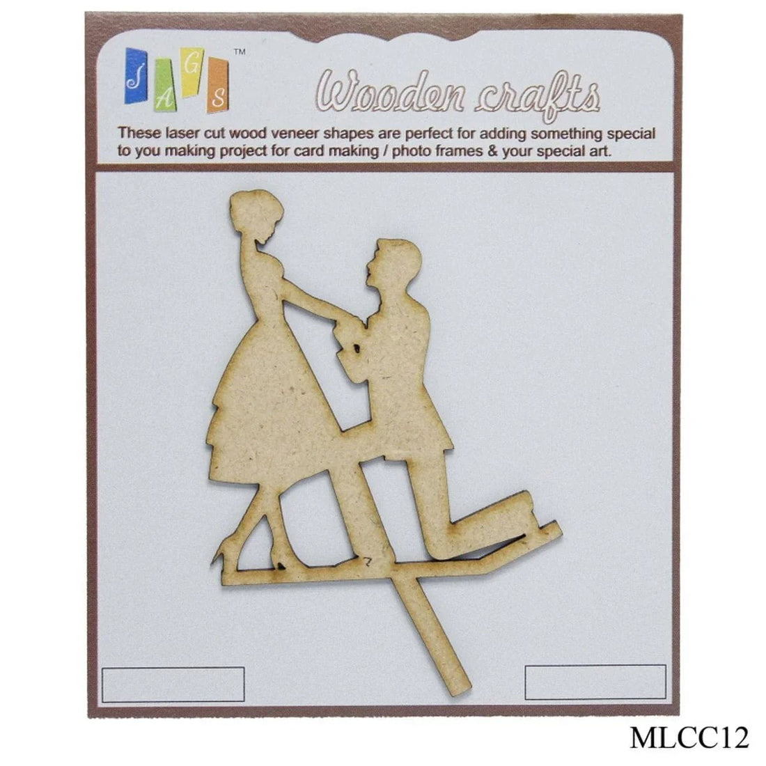 jags-mumbai MDF MDF Laser Cutting Couple Propose MLCC12