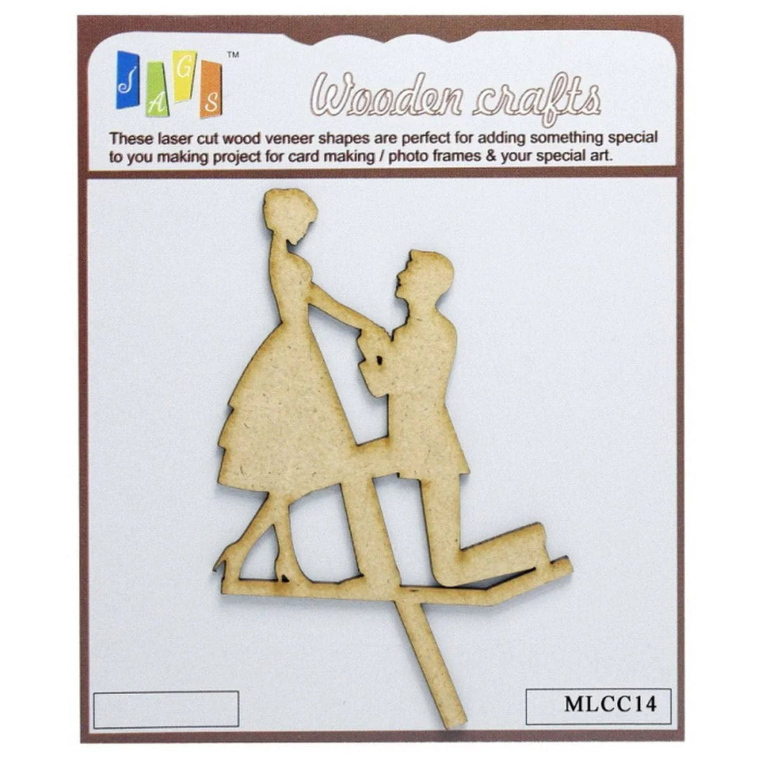 jags-mumbai MDF MDF Laser Cutting Couple Propose MLCC14