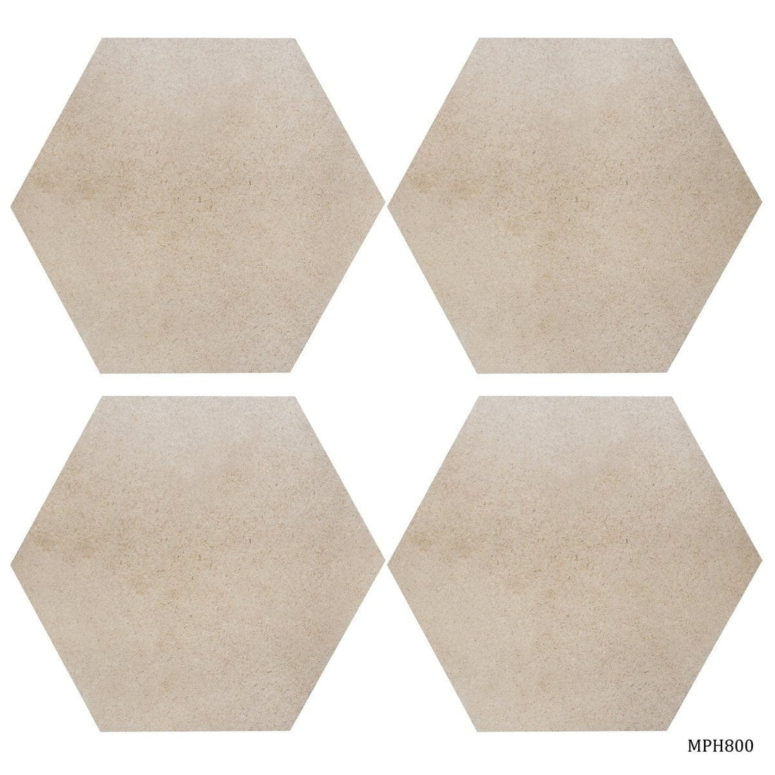 jags-mumbai MDF MDF Plate Hexagon 8X8 4MM 4 Pics MPH800