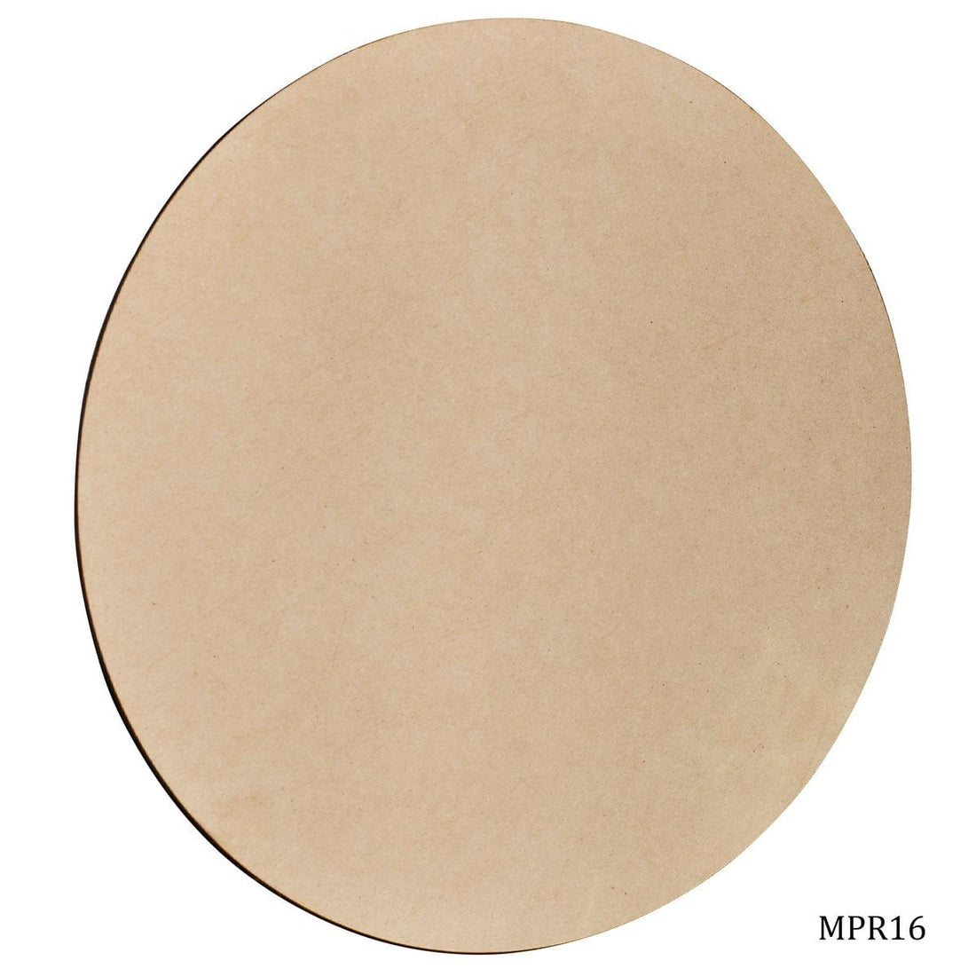 jags-mumbai MDF MDF Plate Round 16 Inch 4mm MPR16