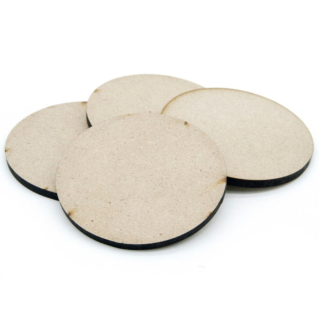 jags-mumbai MDF MDF Plate Round 3X3 4MM 4 Pics MPR300