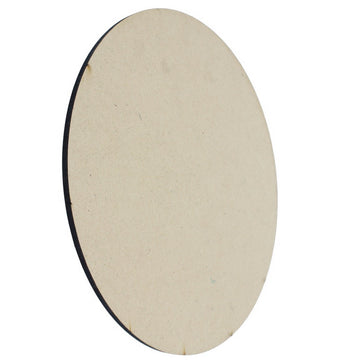 MDF Plate Round 6 Inch [4mm] (Contain 1 Unit) - Durable and Versatile