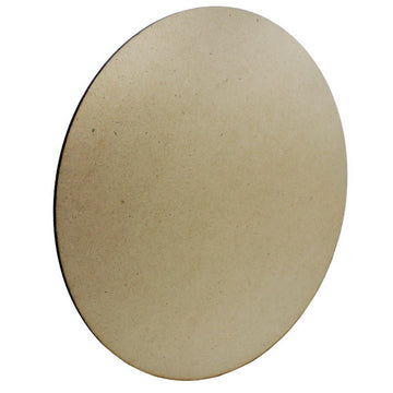 MDF Plate Round 7 Inch [4mm] (Contain 1 Unit) - Durable and Versatile