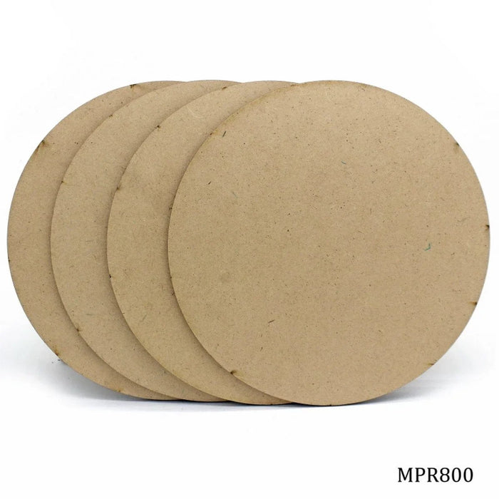 MDF Plate Round 8X8 4MM 1 Pics