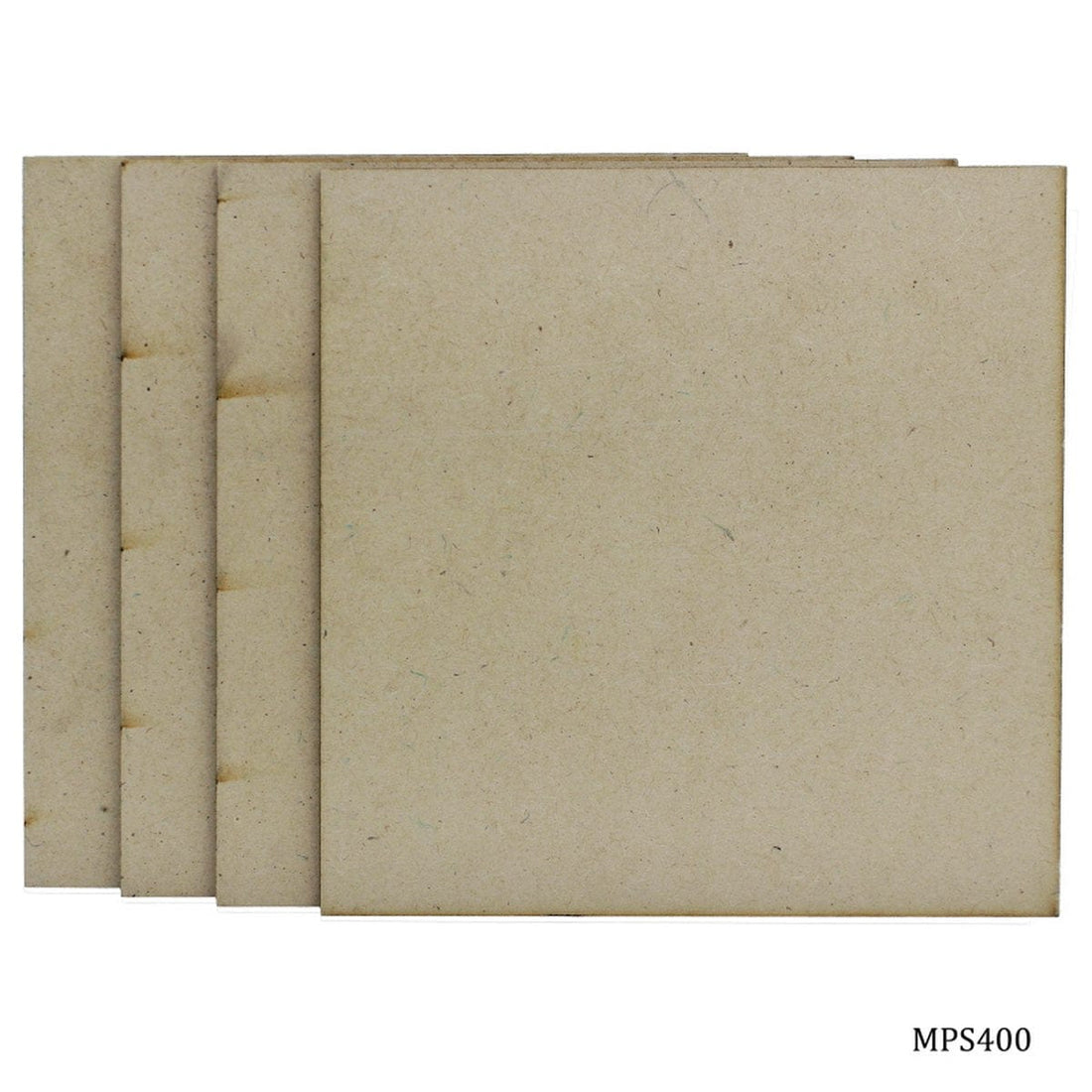 jags-mumbai MDF MDF Plate Square 4X4 4MM 4 Pics MPS400