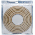 jags-mumbai MDF MDF Ring Round 4MM 6 Pcs Set 10/9/8/7/6/5 MRR4MM