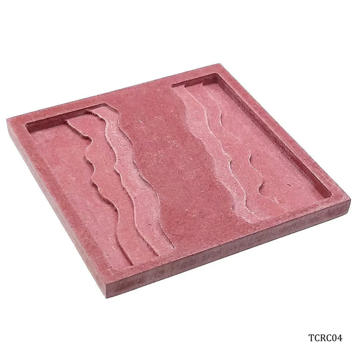 Tea Coaster Resin Craft MDF 3D Square